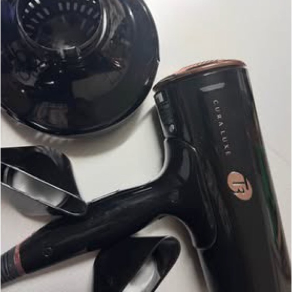 T3 Micro Cura Luxe Professional Hair Dryer - 76840 with diffuser